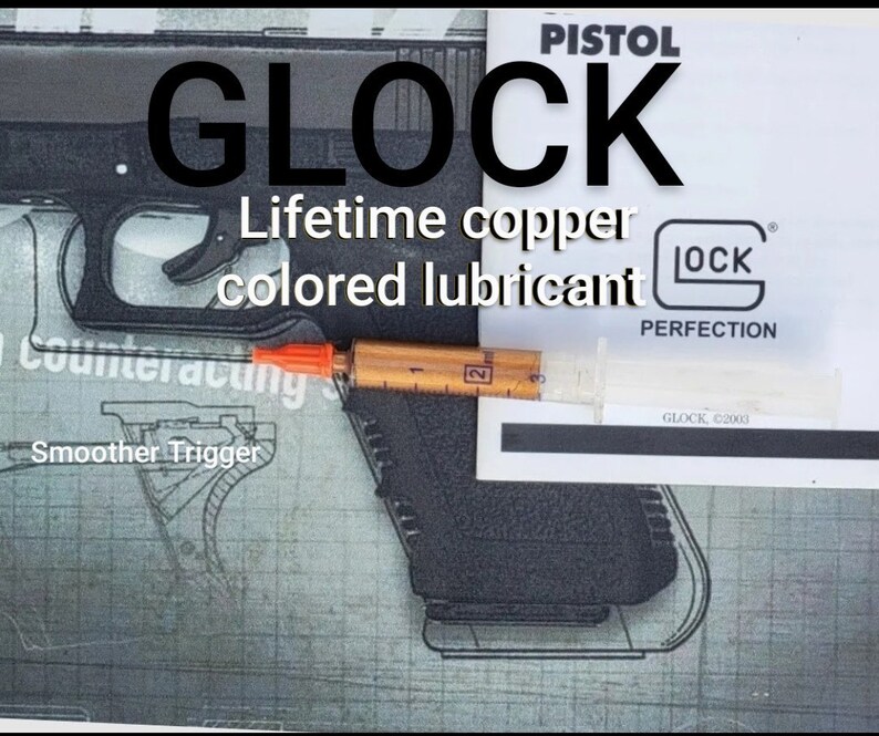 Glock Copper Colored Grease Smoother Trigger Lubricant 3.0ml Etsy