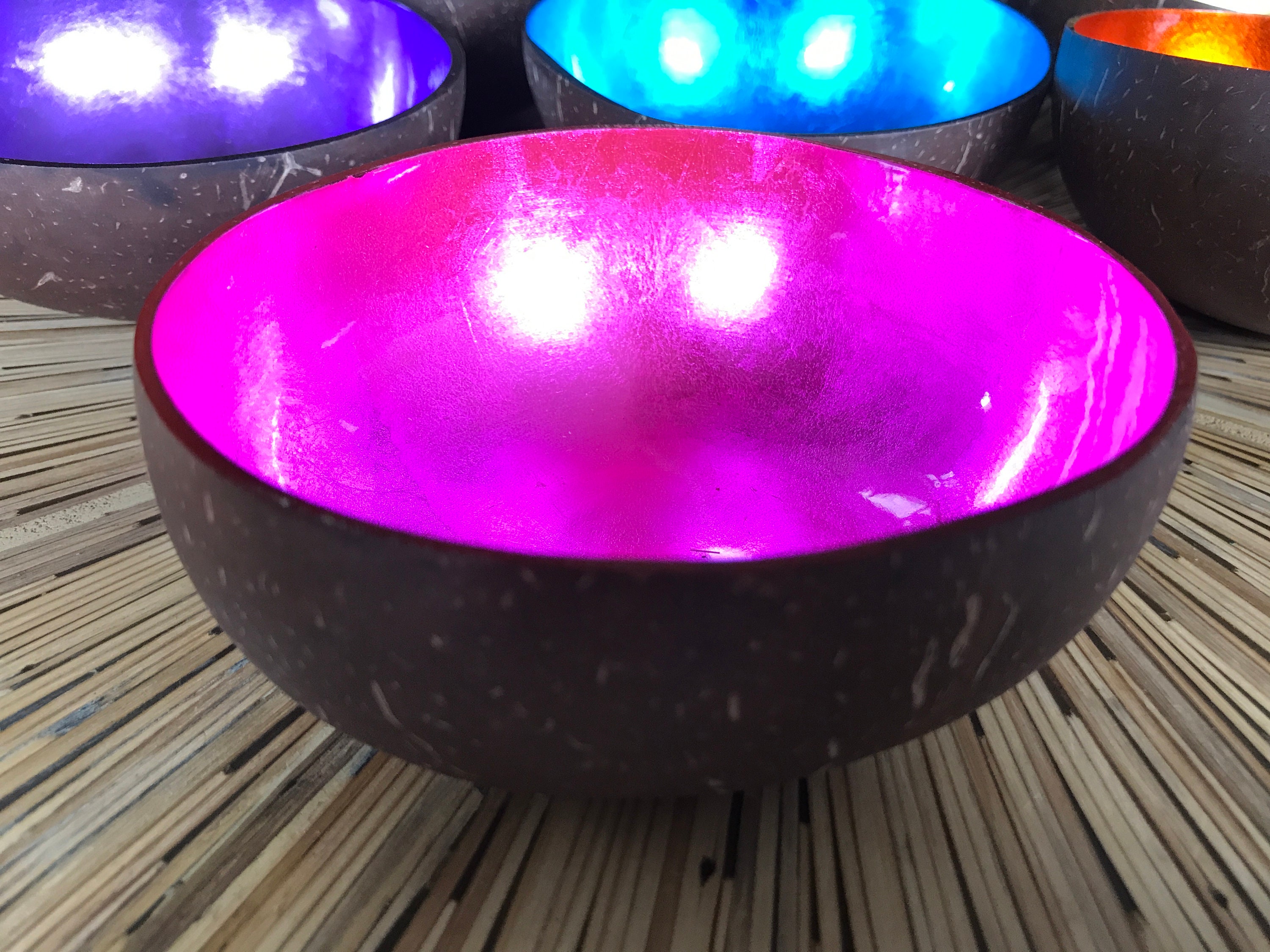 Vietnamese Coconut Shell Bowls Etsy UK