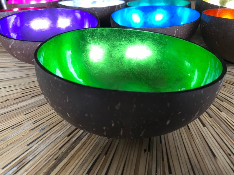 Vietnamese Coconut Shell Bowls Etsy UK