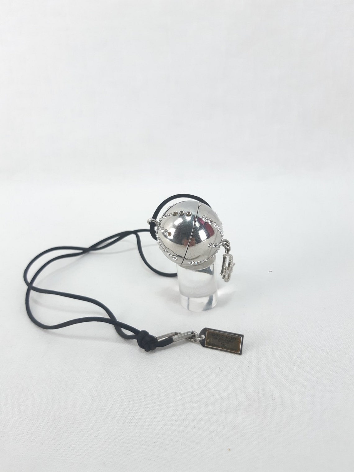 Dior Silver Diorlight Gloss Levres Lip Gloss 533 Necklace Etsy