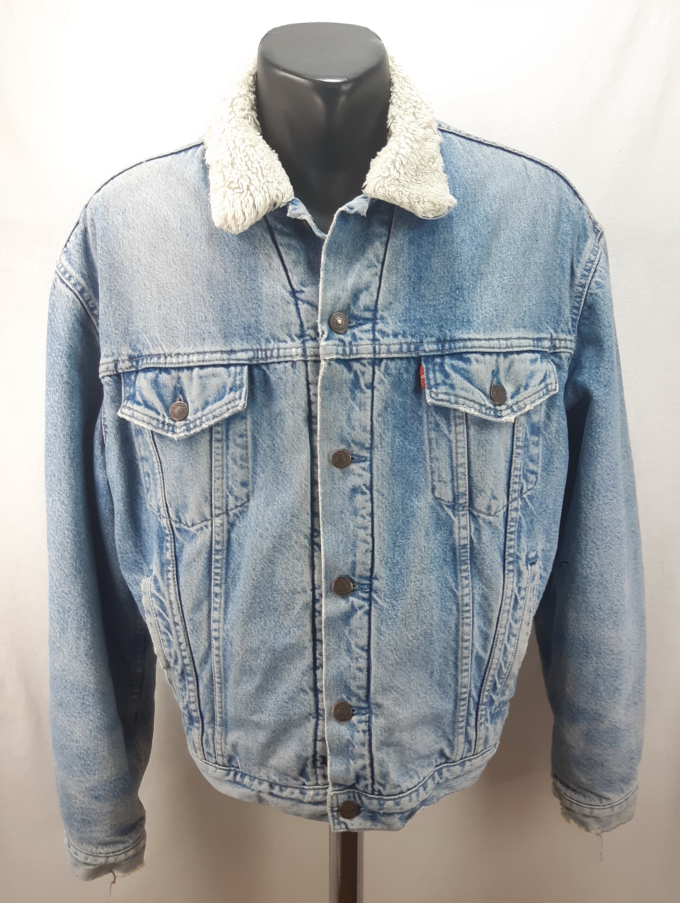 LEVIS Fur Sherpa Denim Jacket 