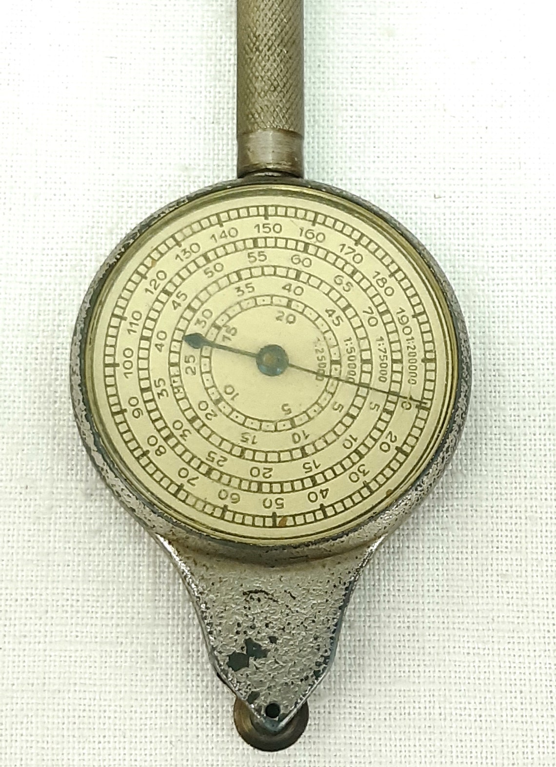 Vintage Opisometer Map Measurer Scaled Metric Etsy