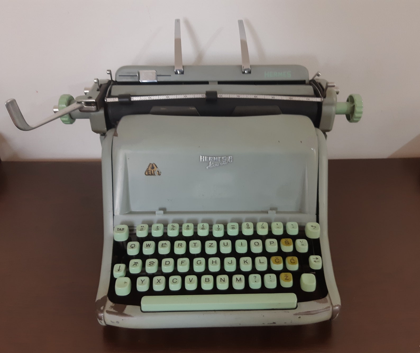 HERMES Standard 8 Typewriter 1957 ser.num.8029069 RARE Etsy
