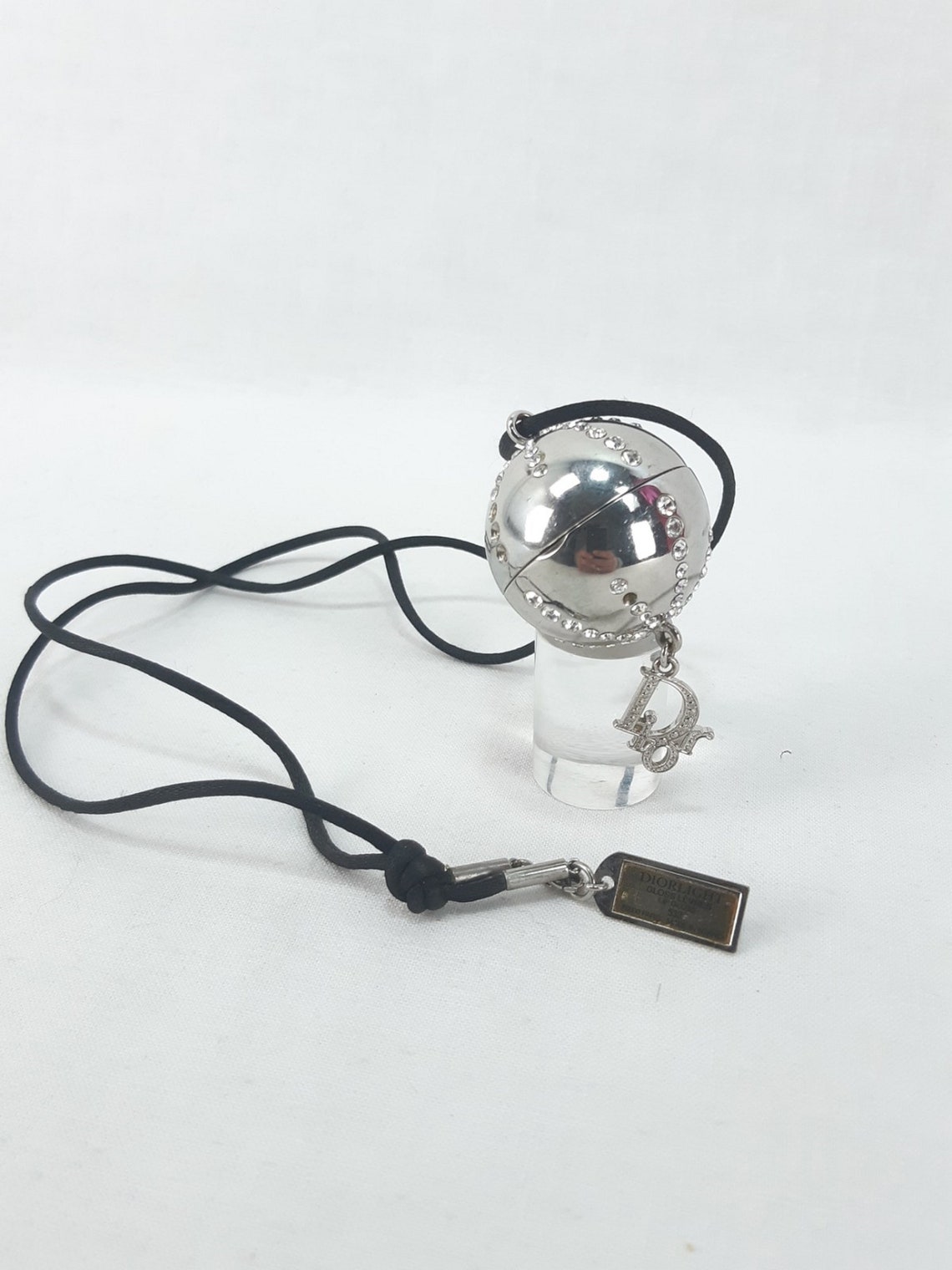 Dior Silver Diorlight Gloss Levres Lip Gloss 533 Necklace Etsy