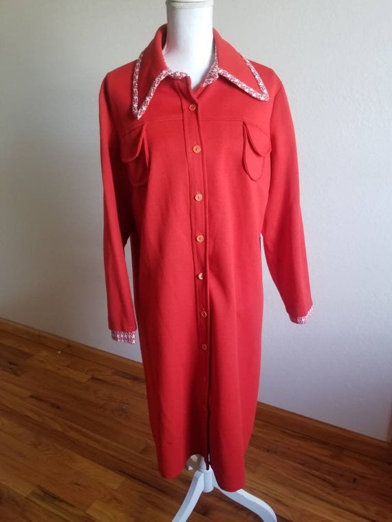 Vintage Red Jacket - Ladies Size Large