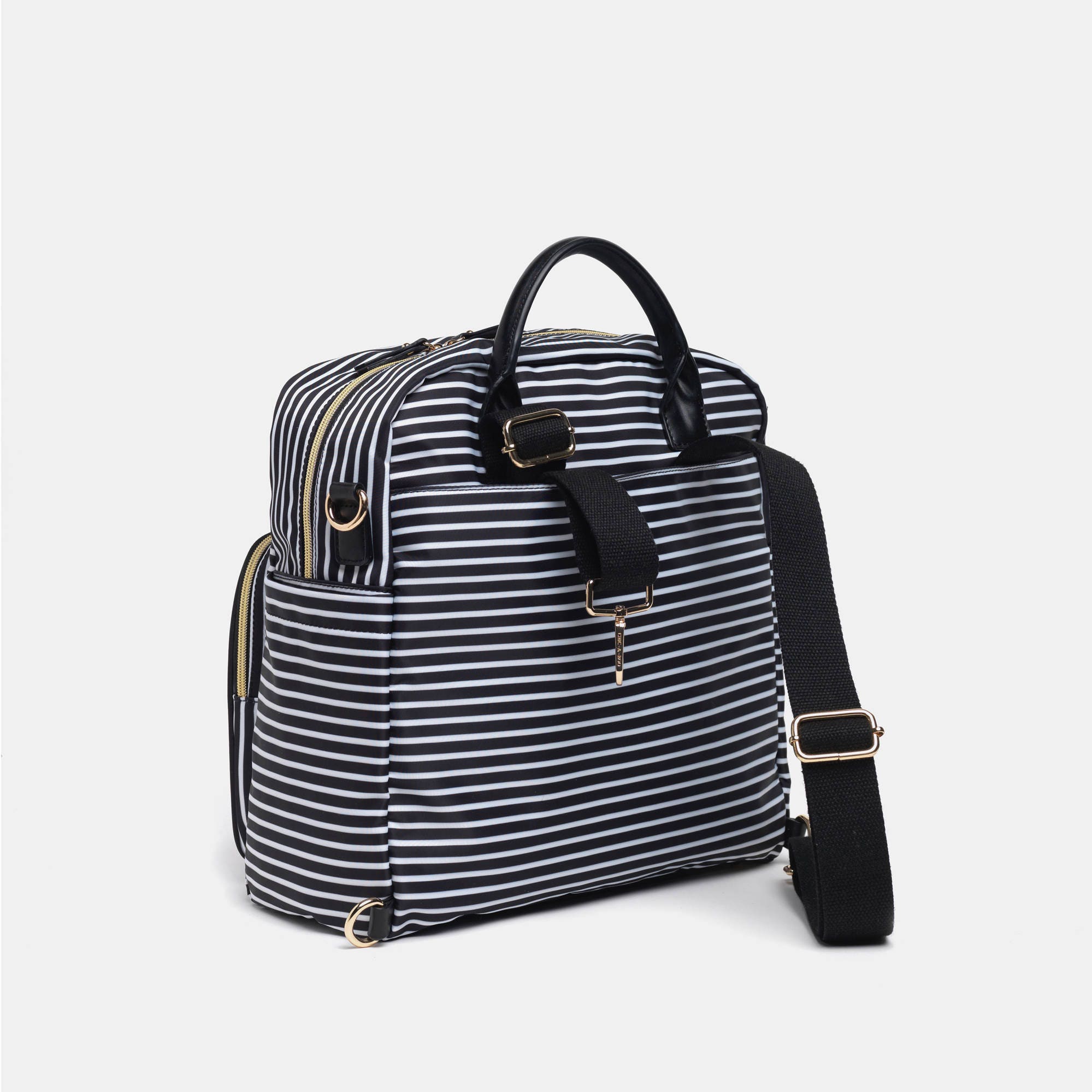 Black White Stripes Diaper Bag Diaper Bag Backpack Changing Bag Stroller Bag Nappy Bag Baby Changing Bag Convertible Backpack Etsy UK