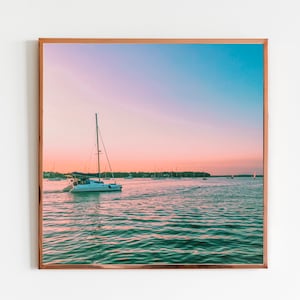 Sag Harbor The Hampton Long Island New York Beach Print Travel Photography Costal Home Decor