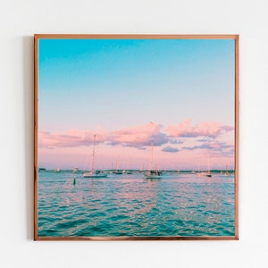Sag Harbor The Hamptons Long Island New York Wall Art Print Travel Photography Costal Decor