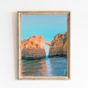 Lagos Portugal Algarve Albufeira Coast Wall Art Print Photography Room Decor