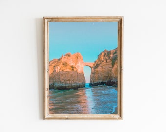 Lagos Portugal Algarve Albufeira Coast Wall Art Print Photography Room Decor