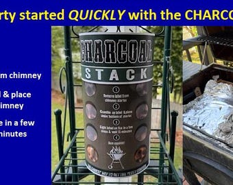 Charcoal Grill Starter One Time Use Chimney