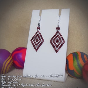 Nice beaded earrings with option to mix different patterns