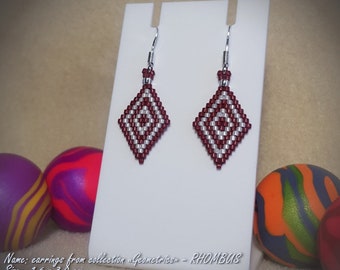 Nice beaded earrings with option to mix different patterns