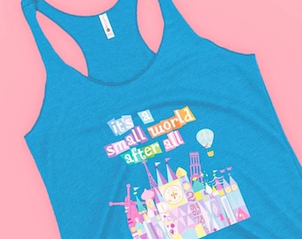 Glockenspiel Tank - its a small world - Its A Small World Shirt - Small World Tank Top - Disneyland Tank - Magic Kingdom Tank Top