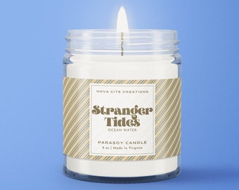 Pirates of the Caribbean Candle, Ocean Water Scented Theme Park Candle