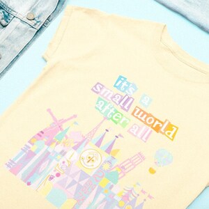 Camiseta de carillón - Camiseta de "It's a Small World" - Camisetas de Disney World