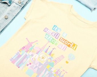 Glockenspiel T Shirt - its a small world shirt - disney world shirts