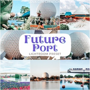 Préréglage FuturePort, préréglage lumineux et aéré, préréglage Blogger, préréglage Spring