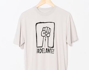 Adelante Tee | Resist, Protest and Demand Justice | Power to the People Shirt