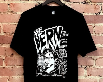 T-shirt Bernie Sanders Issues | Zwart
