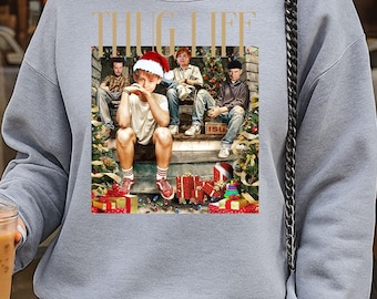 Thug Life Christmas Movie Hero Shirt Sweatshirt | Funny Holiday Tee | Xmas Party Outfit