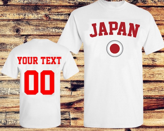 Japan World Cup Football Team, Short Sleeve T-shirt, Japan Flag