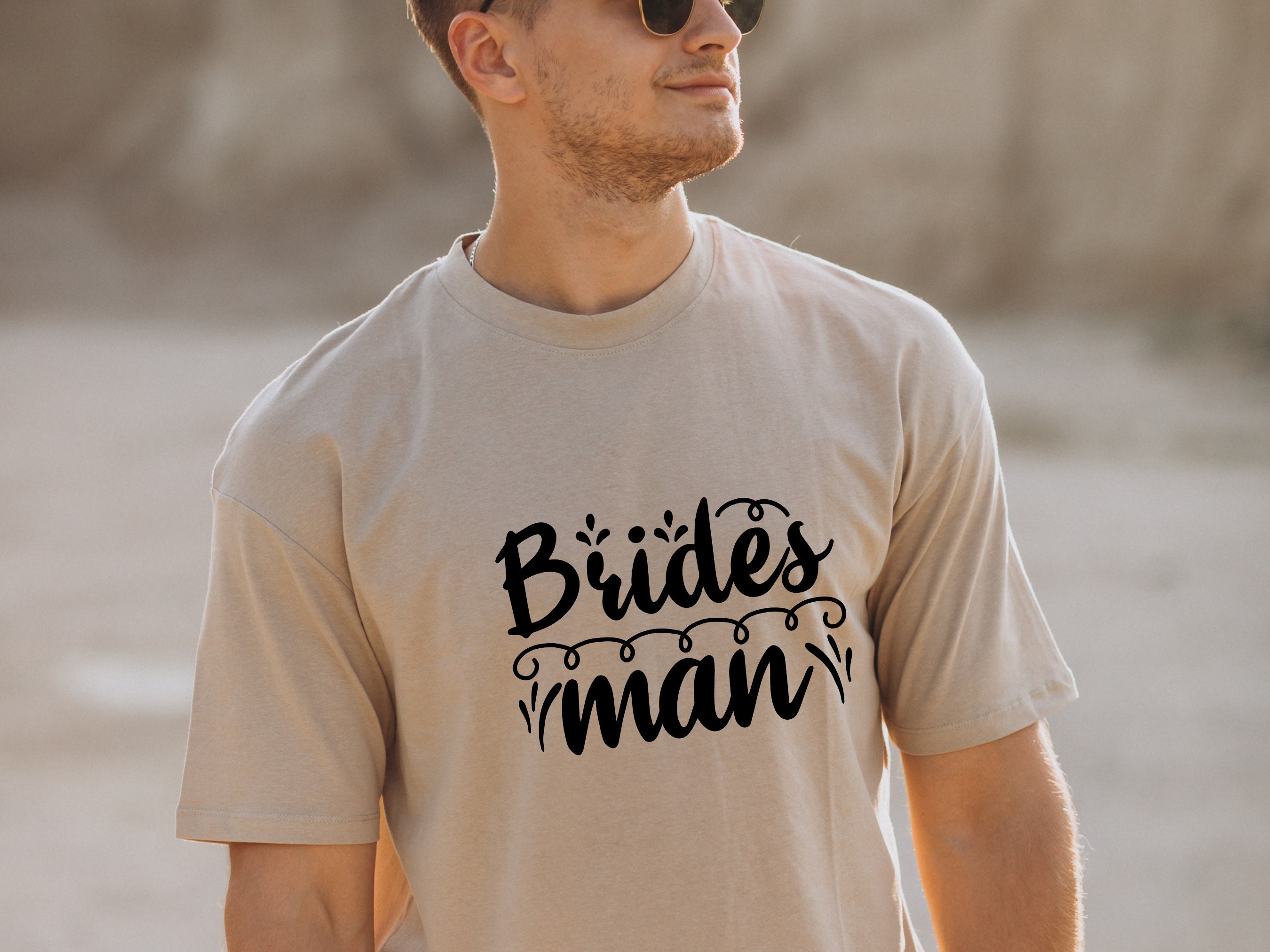 Brides Man T-Shirt - Customized Graphic Boys Tee - Casual Wear - Wedding Vibes - Wedding Celebrations - Bachelorette party Tee -Bridal Party