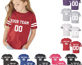 Personalized Toddler Jersey Toddler Short Sleeves Jersey 