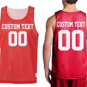 Customized Basketball Jersey Tee, Sleeveless Tank top, Basketball Tank top, Front Back Tee Football Soccer Jersey Tee For Adult For Youth