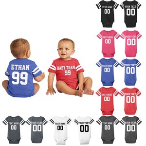 custom baby football jersey
