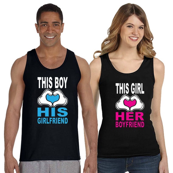 Unisex Couple TANK TOP This Husband Loves His Wife This Wife Loves