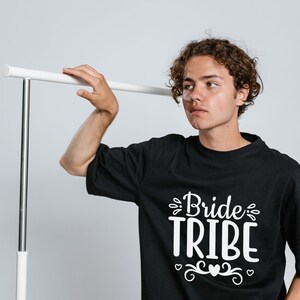 Bride Tribe T-Shirt -Customized Graphic Unisex Tee -Wedding Moments- Bridal Shower-Bachelorette party -Bride Squad -Celebrations - Memories