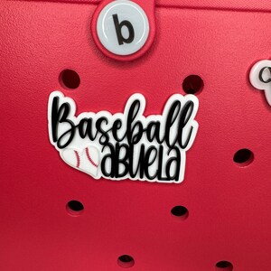 Baseball Abzeichen für Bogg Bags - Taschen Accessoire - Baseball Geschenk der Großmutter - Abela Taschenanhänger