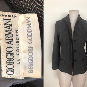 Giorgio Armani, Armani Jacket, Blazer, Vintage Armani, Sport Coat, Designer Clothing, Vintage Clothing, 1980's