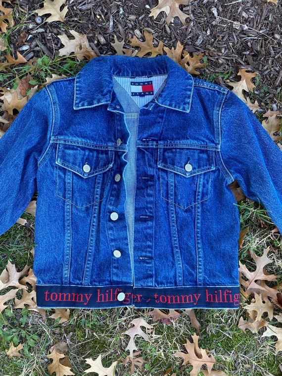 Tommy Hilfiger, Denim Jacket, Vintage Denim Jacket