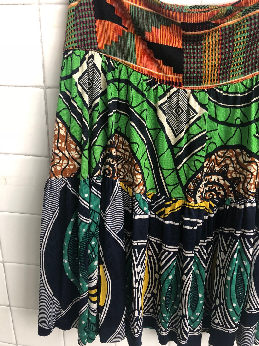 Funky Skirt, Vintage Clothing, Nieves Lavi, New York, Funky