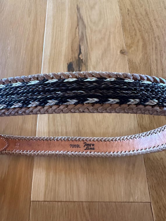 Tony Lama Belt, Vintage Tony Lama, Western Wear, … - image 5