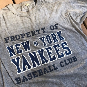Vintage T Shirt, New York Yankees, Yankees Tee, Vintage Clothing, 1970’s, Vintage Sports T Shirt, Baseball