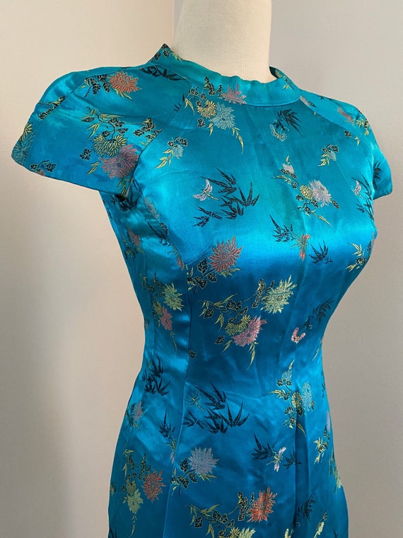 Vintage Dress, Vintage Clothing, Asian Style Dress