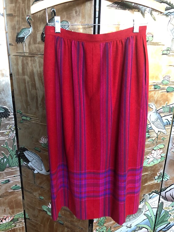 PENDLETON Skirt, Original Vintage Pendleton Skirt… - image 5