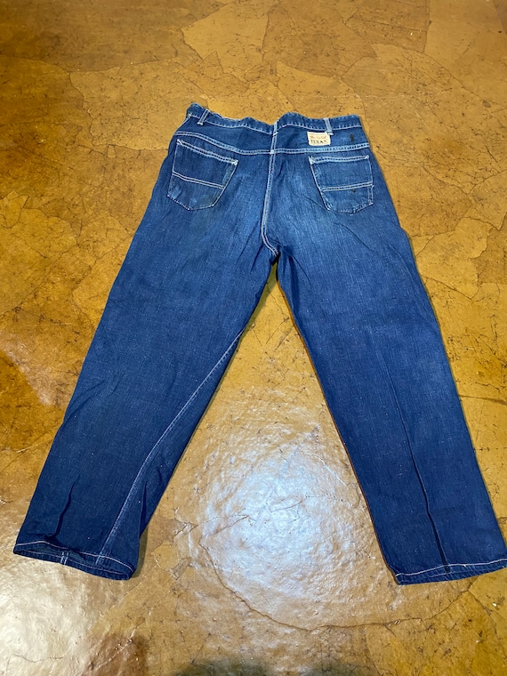 1950's Jeans, Billy The Kid Jeans, Vintage Denim,… - image 10