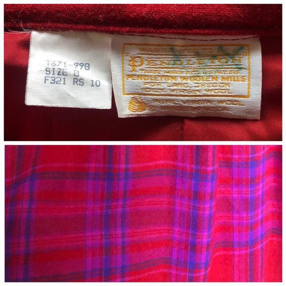 PENDLETON Skirt, Original Vintage Pendleton Skirt… - image 1