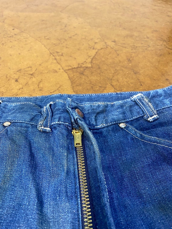 1950's Jeans, Billy The Kid Jeans, Vintage Denim,… - image 8