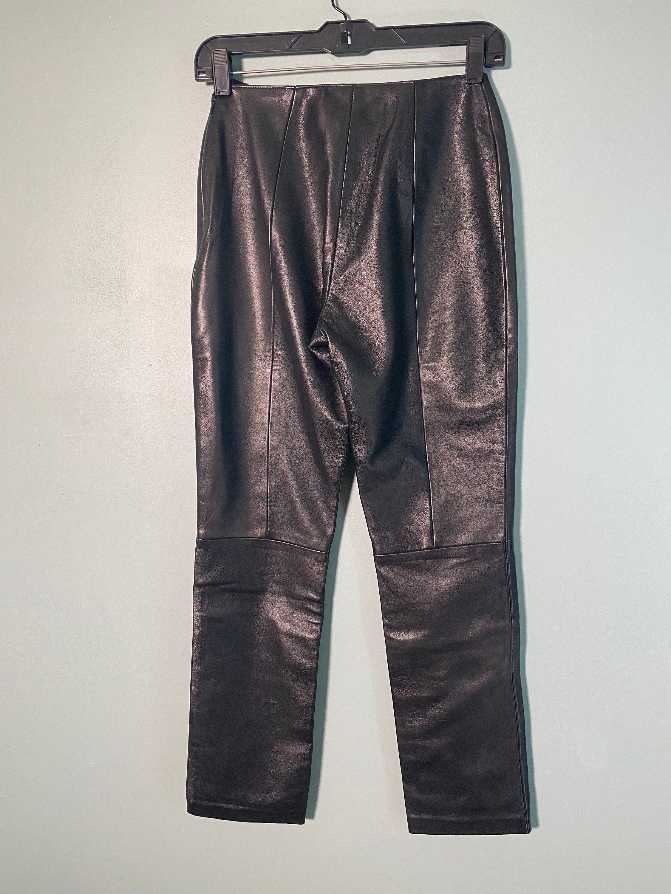 90s- HUGO BUSCATI COLLECTION 本革レザーフレアパンツ il_fullxfull.3840499453_e9f2.jpg