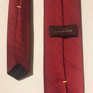 Vintage Tie, Oscar De La Renta, Desinger Tie, Necktie