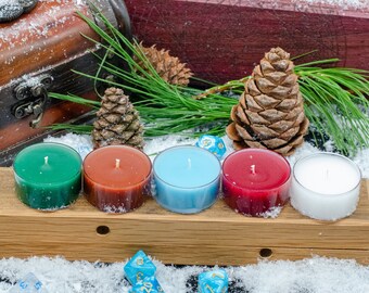 Candles of Winter Night Sampler Pack | Tealight | Fragrance Tester