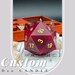 Custom Scented D20 DnD Dice Candle With Optional D20 Inside | Dungeons and Dragons Accessory