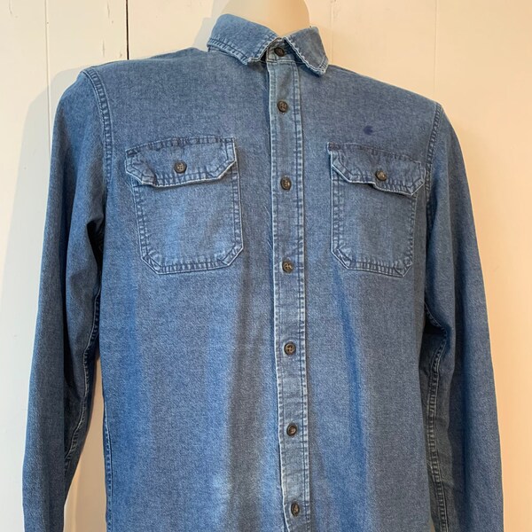 Wrangler Denim Shirt - Etsy