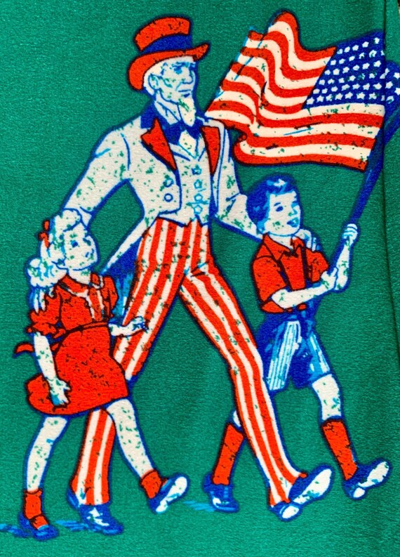 Rare GREEN Lularoe Leggings OS Uncle Sam AMERICAN Flag Kids Parade July 4th U.S.A. Patriotic Vintage Retro Etsy