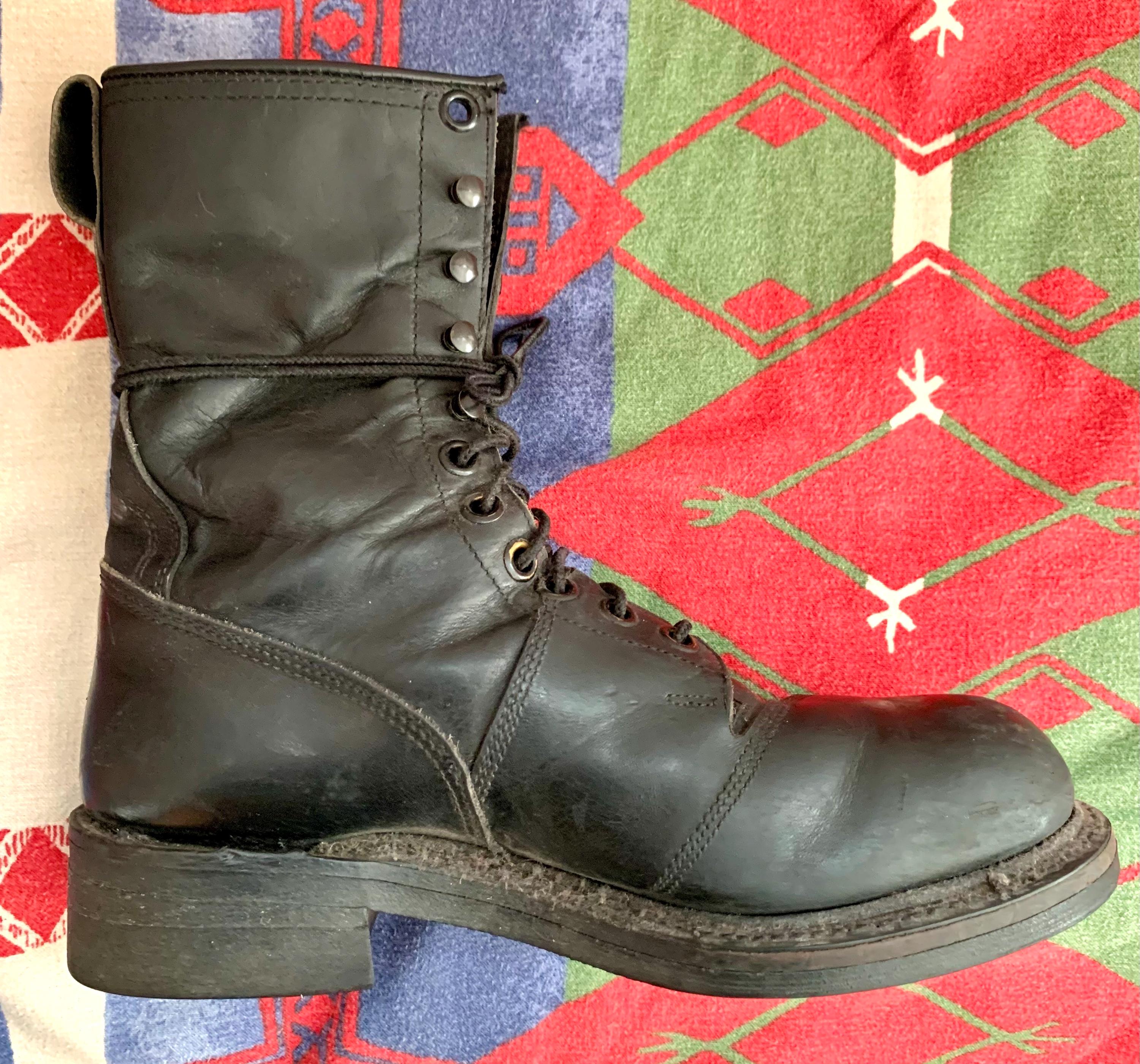 Vintage Z41 1983 Military ANSI Biltrite Steel Toe Chukka Boots 5 Regular ?Sold Vtg Biltrite US Army Boots Steel toe ANSI Z41-1983  main image 2